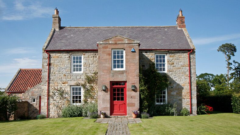 Farmhouse on the edge of the Cheviots