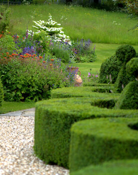 Garden beneath the White Horse